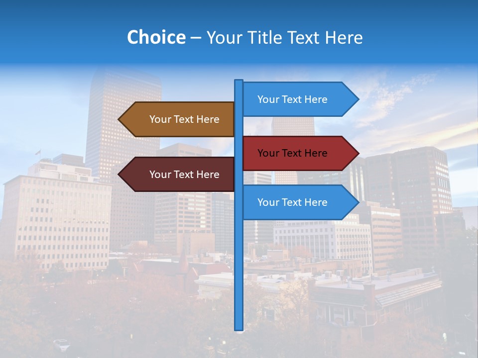 Horizontal Tied Back Hair Graze PowerPoint Template