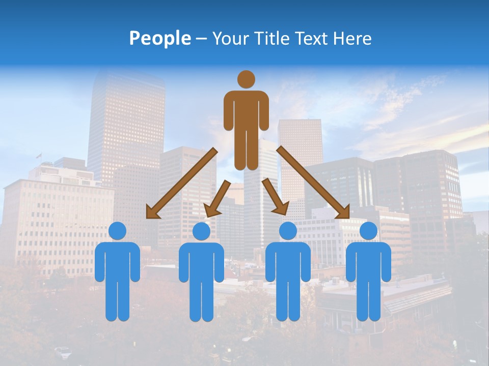 Horizontal Tied Back Hair Graze PowerPoint Template