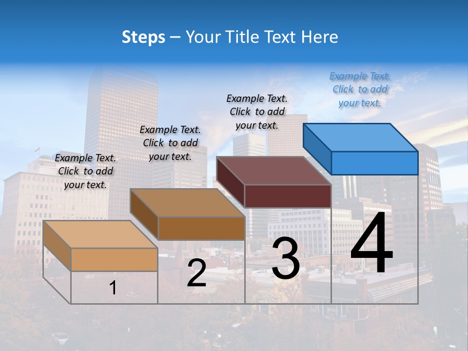 Horizontal Tied Back Hair Graze PowerPoint Template