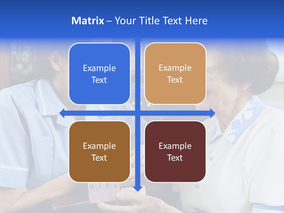 Horizontal Tied Back Hair Graze PowerPoint Template