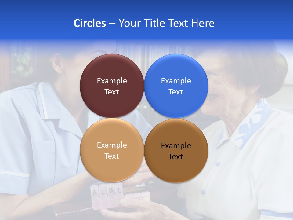 Horizontal Tied Back Hair Graze PowerPoint Template