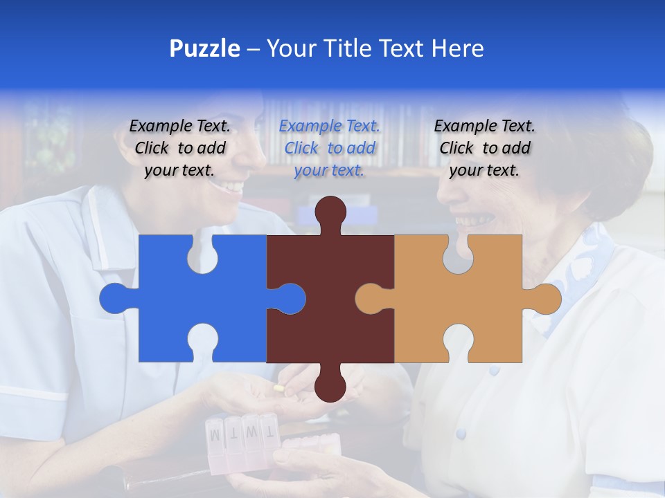 Horizontal Tied Back Hair Graze PowerPoint Template