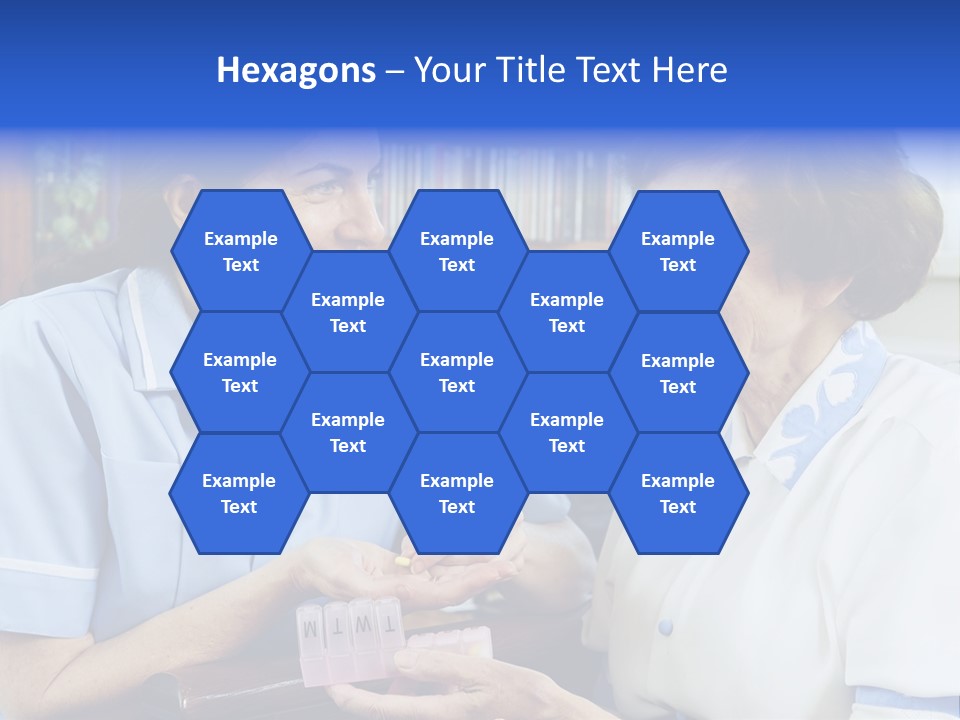 Horizontal Tied Back Hair Graze PowerPoint Template