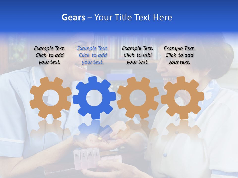 Horizontal Tied Back Hair Graze PowerPoint Template