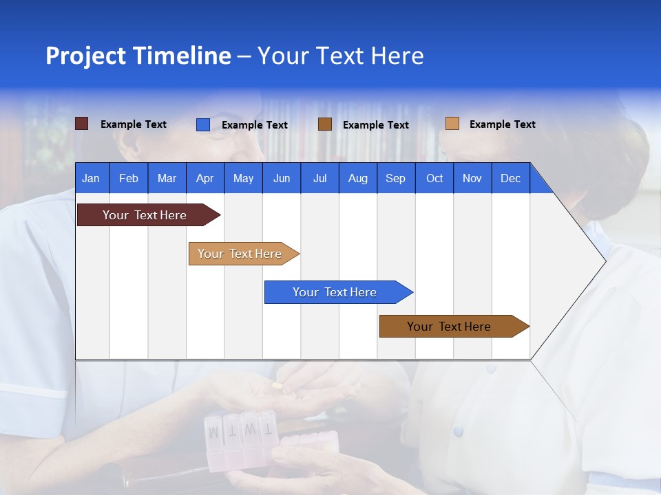 Horizontal Tied Back Hair Graze PowerPoint Template