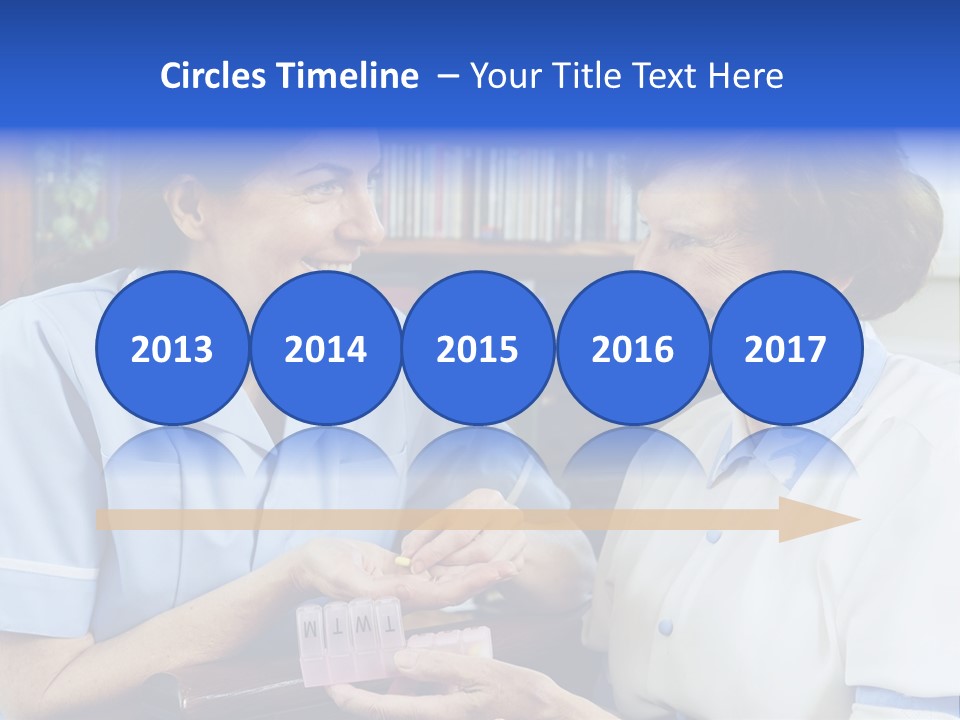 Horizontal Tied Back Hair Graze PowerPoint Template