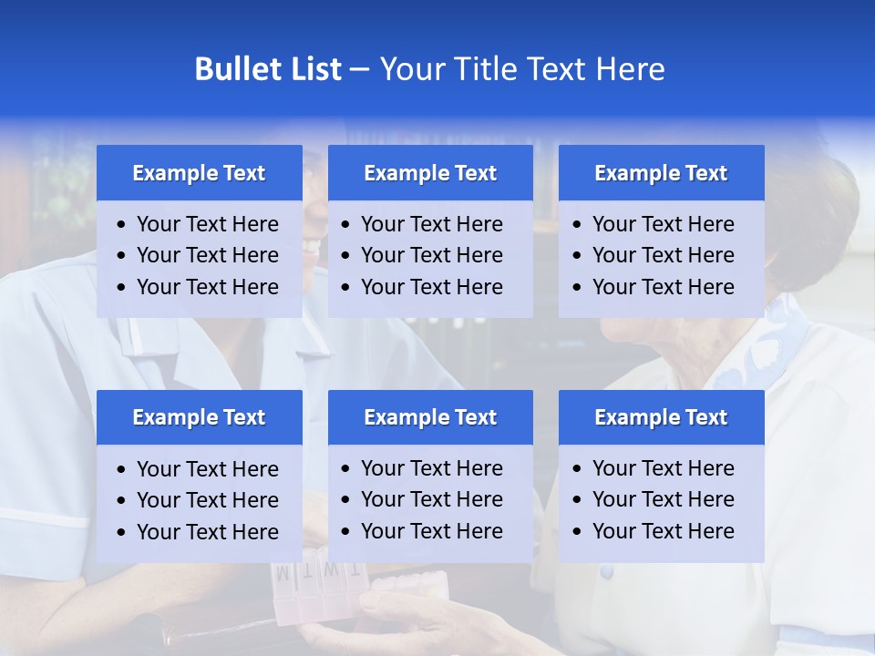 Horizontal Tied Back Hair Graze PowerPoint Template