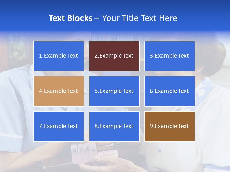 Horizontal Tied Back Hair Graze PowerPoint Template