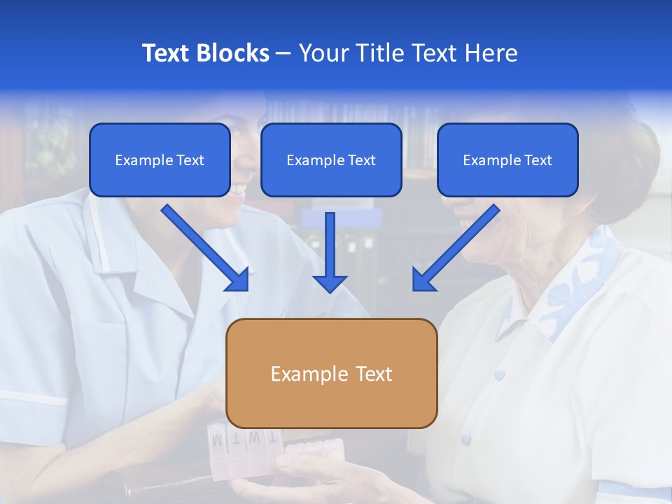 Horizontal Tied Back Hair Graze PowerPoint Template