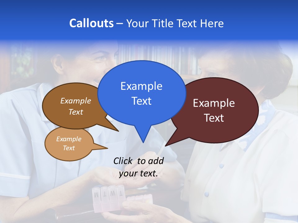 Horizontal Tied Back Hair Graze PowerPoint Template