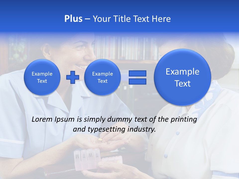 Horizontal Tied Back Hair Graze PowerPoint Template