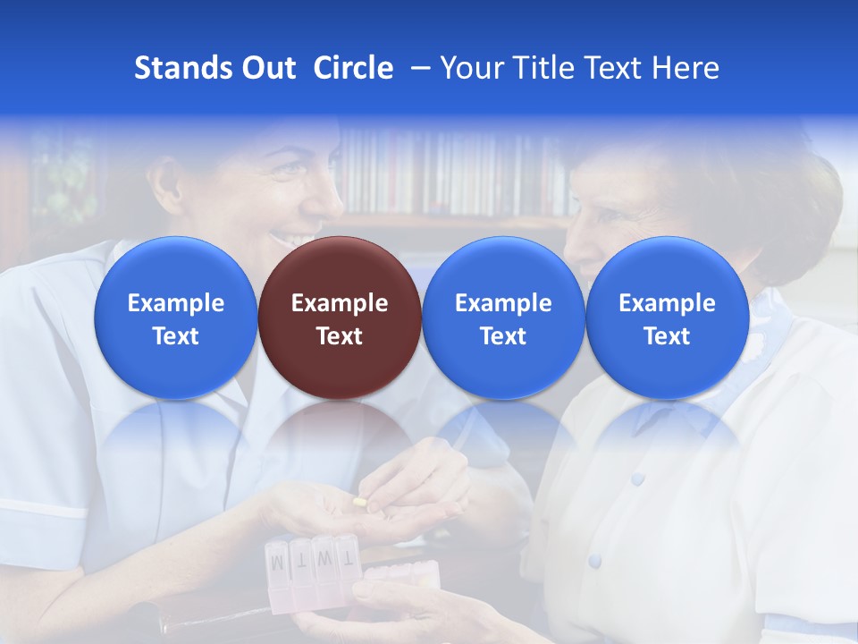 Horizontal Tied Back Hair Graze PowerPoint Template