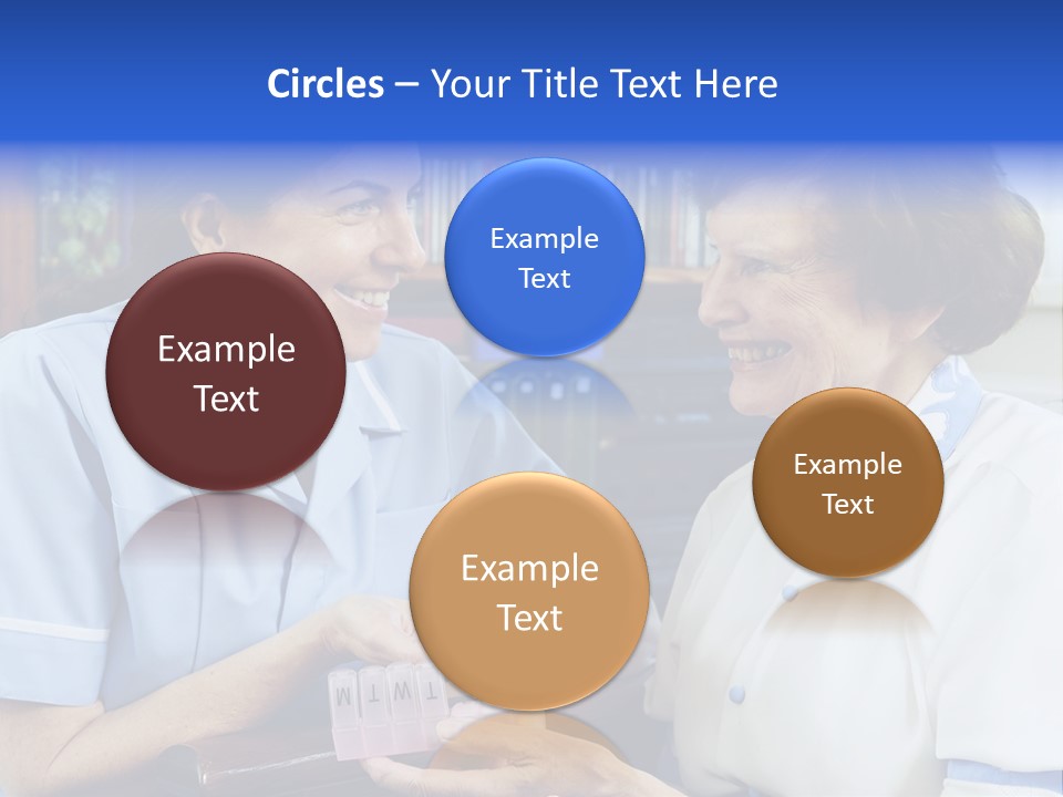 Horizontal Tied Back Hair Graze PowerPoint Template