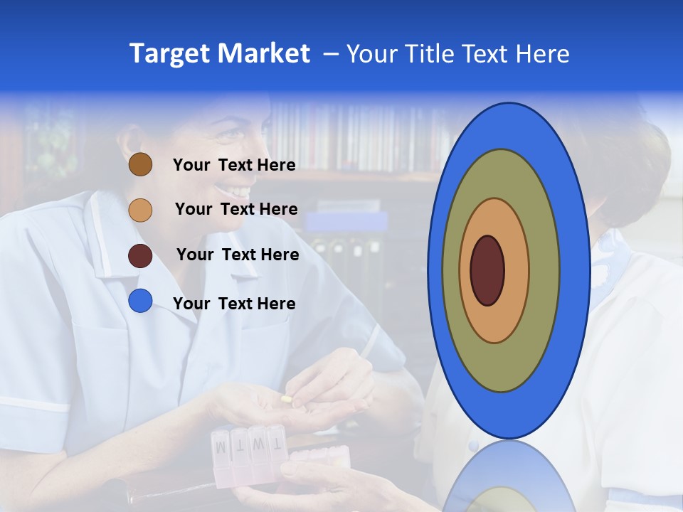 Horizontal Tied Back Hair Graze PowerPoint Template