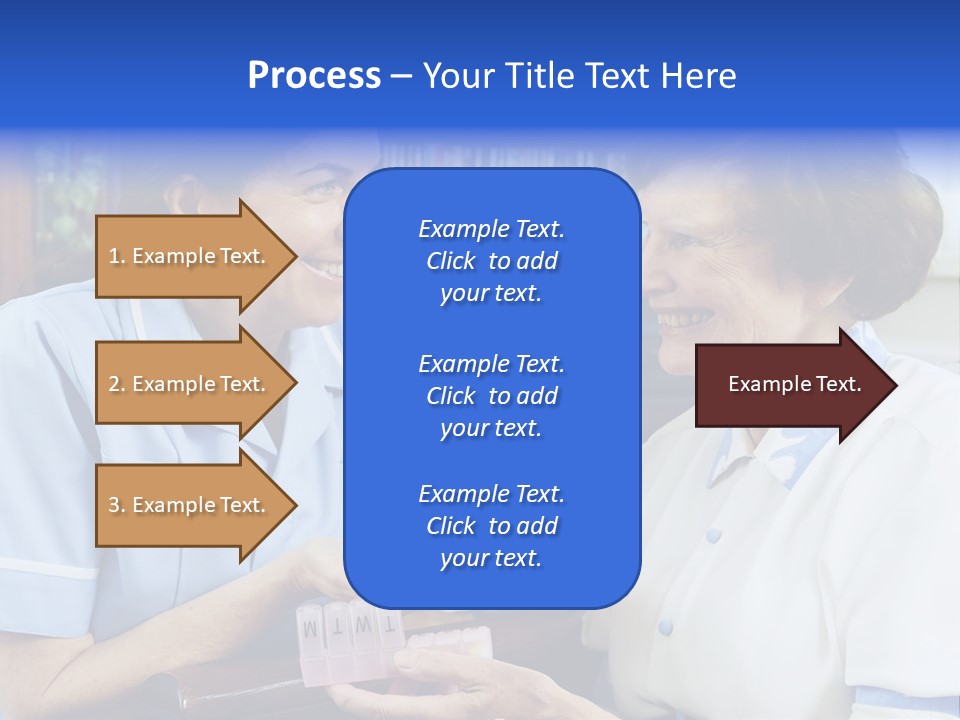 Horizontal Tied Back Hair Graze PowerPoint Template