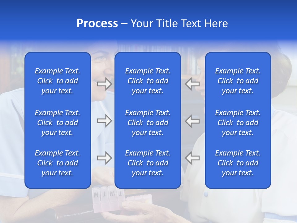 Horizontal Tied Back Hair Graze PowerPoint Template