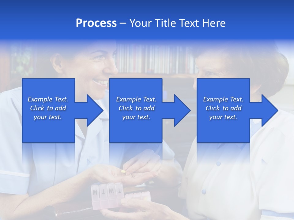 Horizontal Tied Back Hair Graze PowerPoint Template