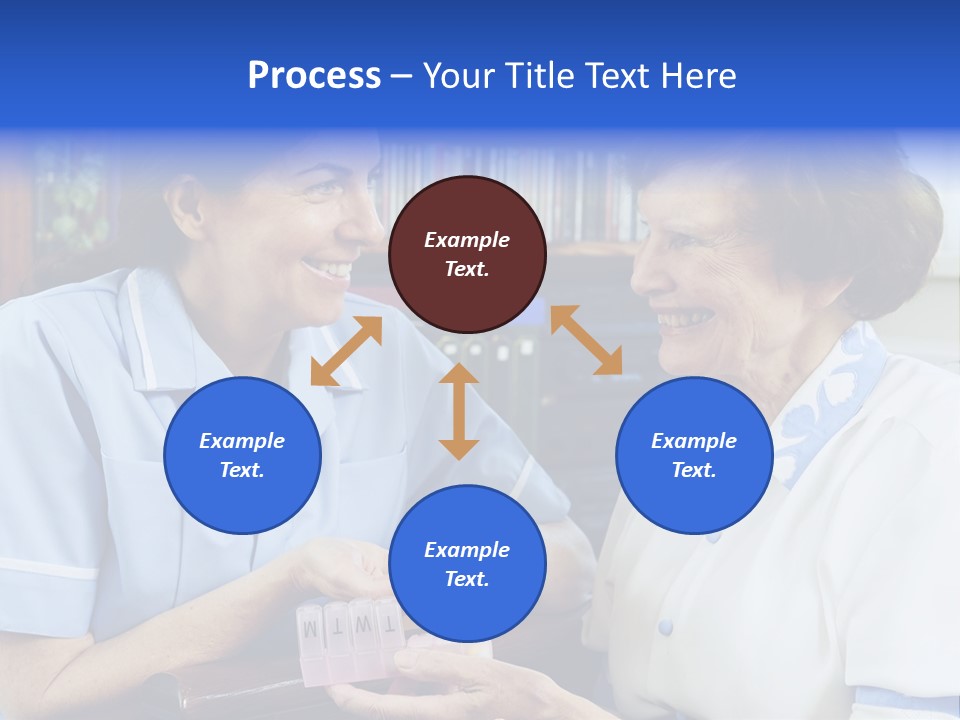 Horizontal Tied Back Hair Graze PowerPoint Template