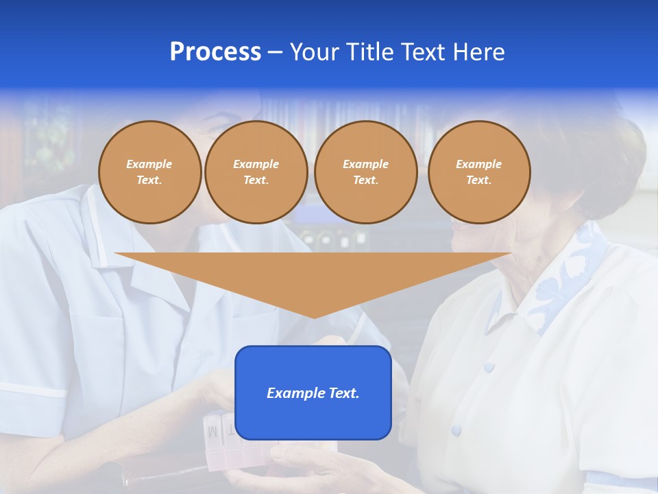 Horizontal Tied Back Hair Graze PowerPoint Template