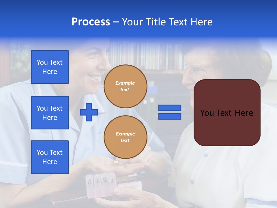 Horizontal Tied Back Hair Graze PowerPoint Template