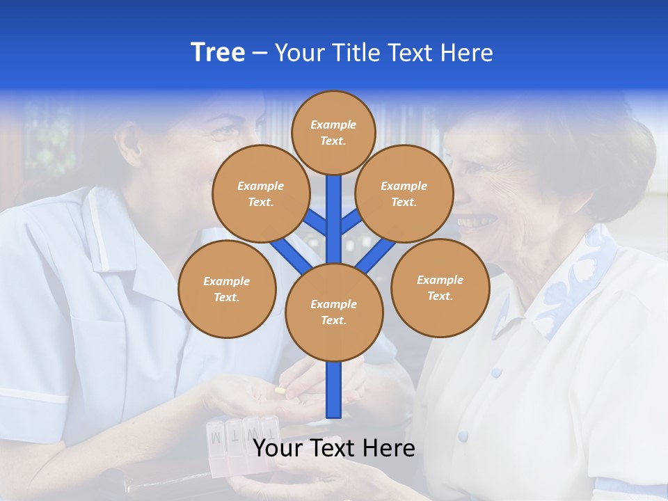 Horizontal Tied Back Hair Graze PowerPoint Template