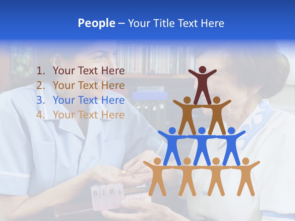 Horizontal Tied Back Hair Graze PowerPoint Template