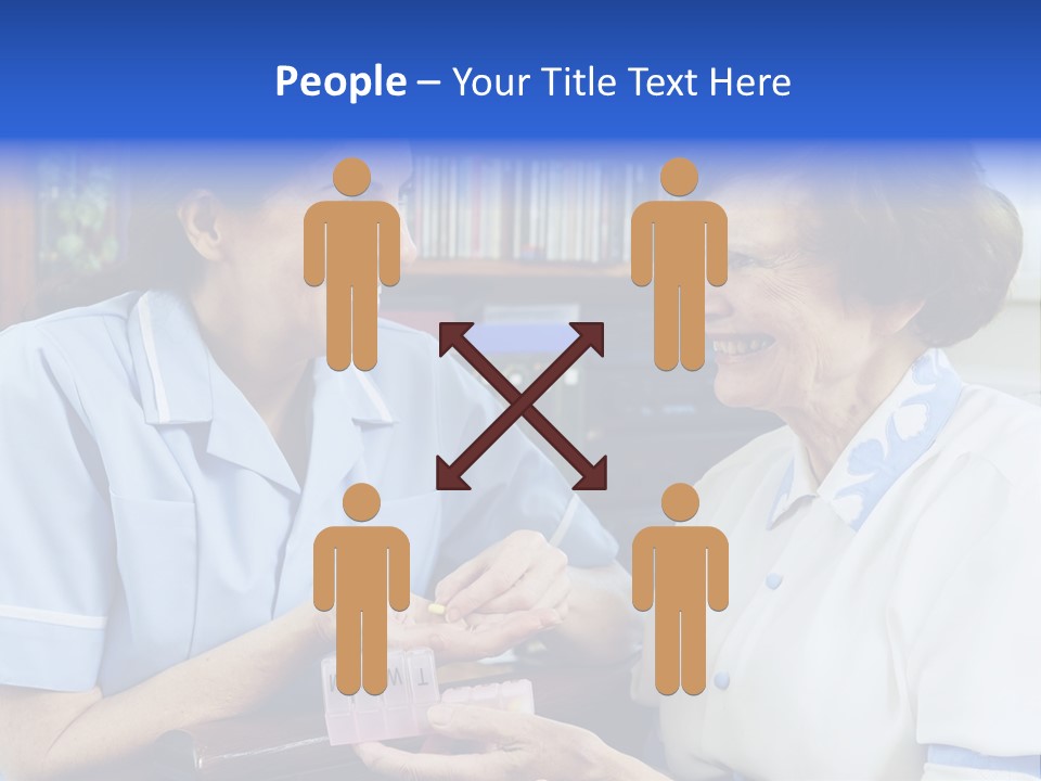 Horizontal Tied Back Hair Graze PowerPoint Template