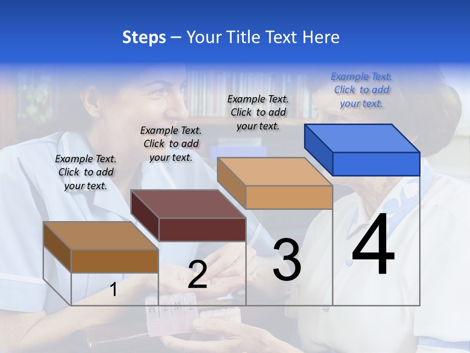 Horizontal Tied Back Hair Graze PowerPoint Template