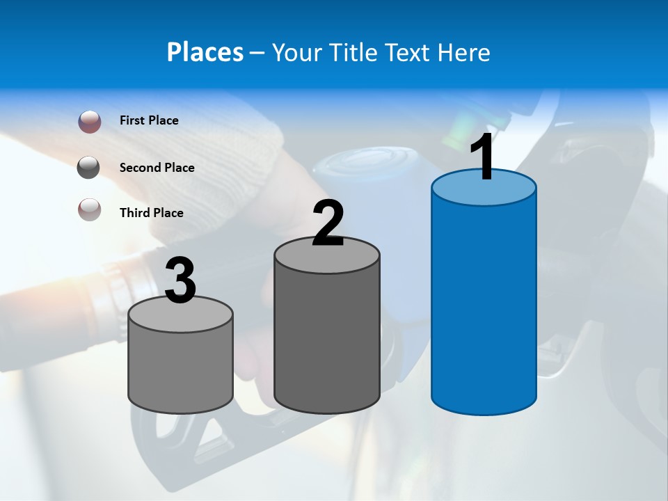 Sun Refuel Grey PowerPoint Template