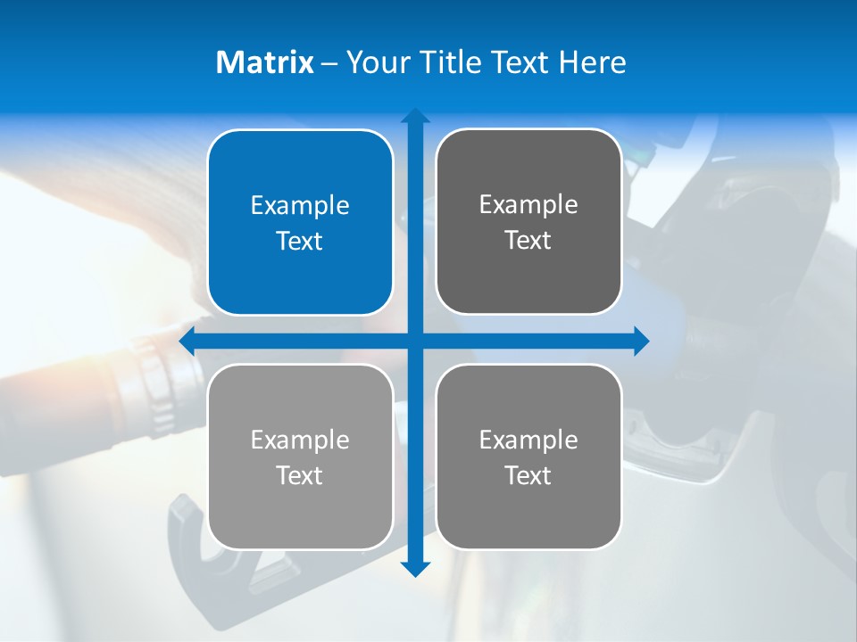 Sun Refuel Grey PowerPoint Template