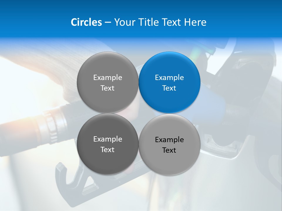 Sun Refuel Grey PowerPoint Template