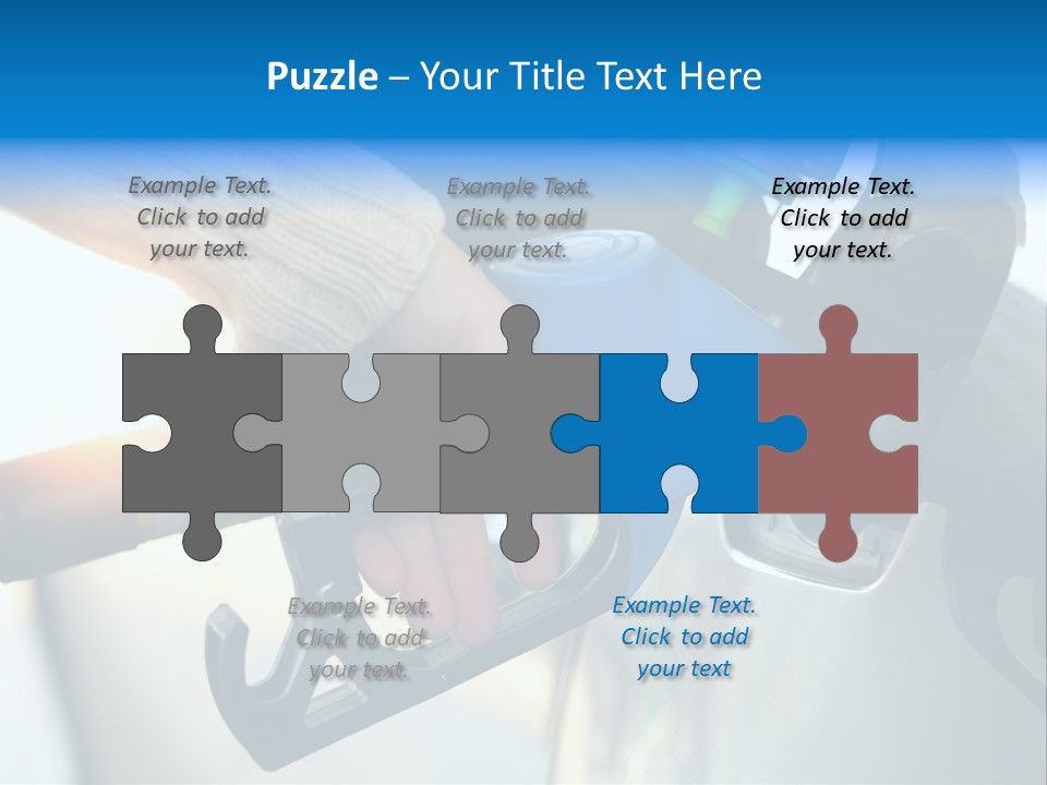 Sun Refuel Grey PowerPoint Template