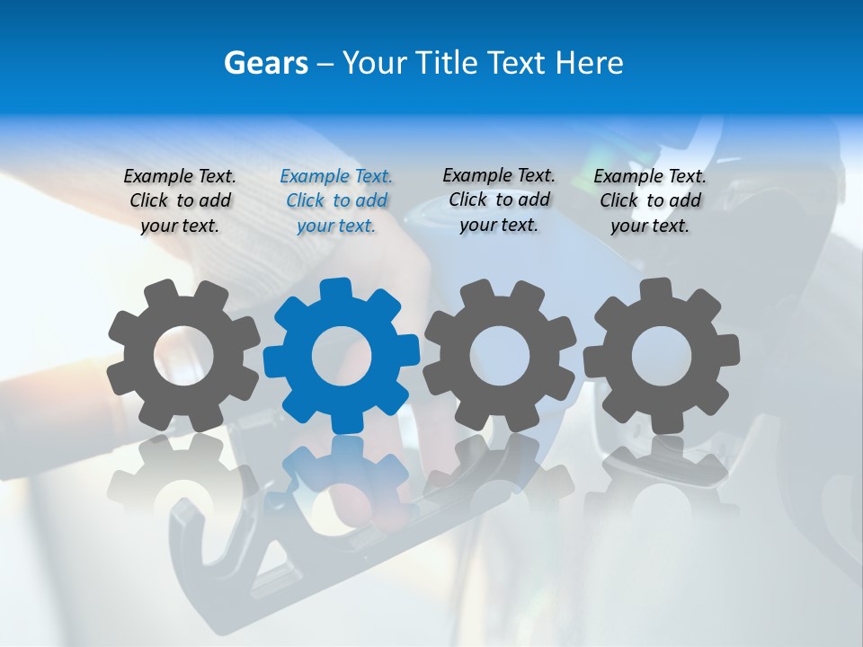 Sun Refuel Grey PowerPoint Template