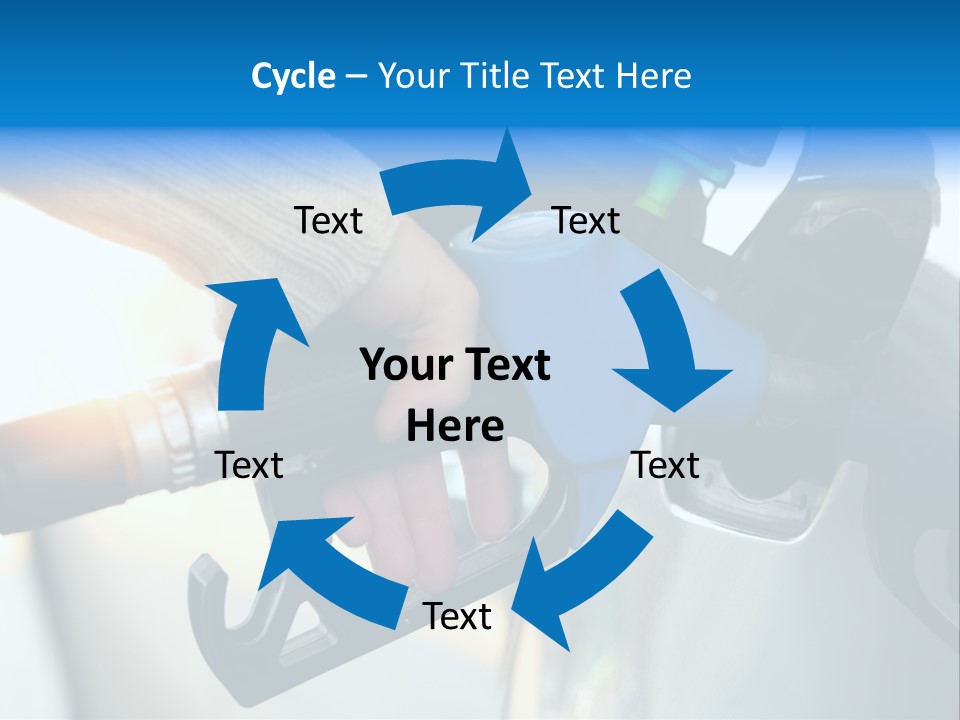 Sun Refuel Grey PowerPoint Template