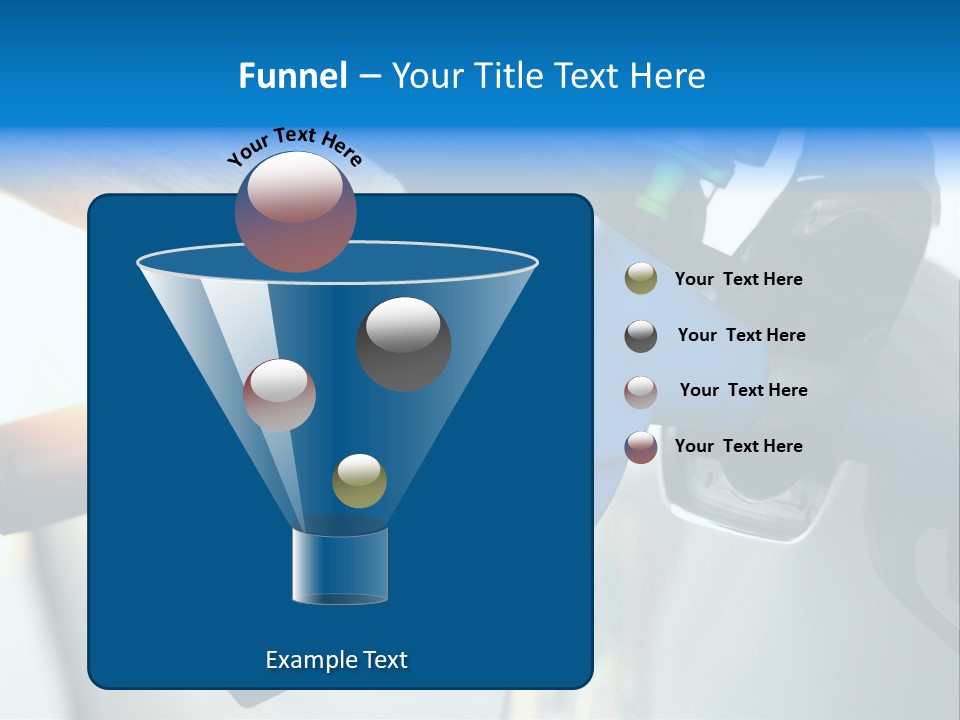 Sun Refuel Grey PowerPoint Template