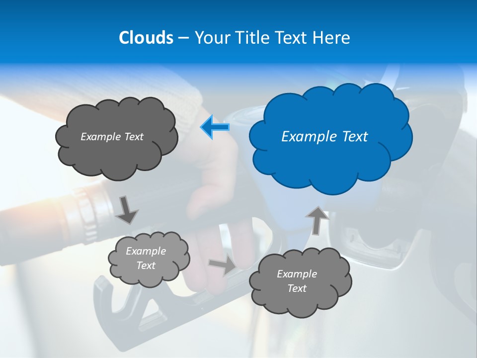 Sun Refuel Grey PowerPoint Template