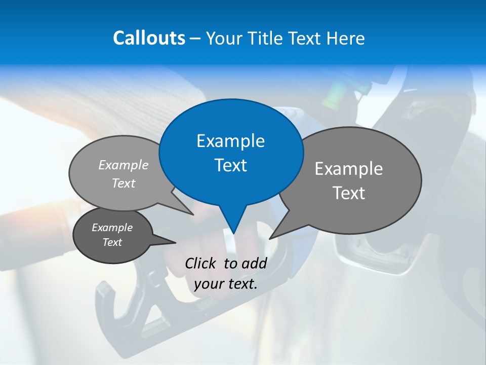 Sun Refuel Grey PowerPoint Template