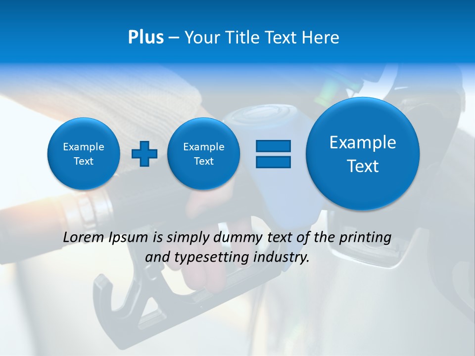 Sun Refuel Grey PowerPoint Template