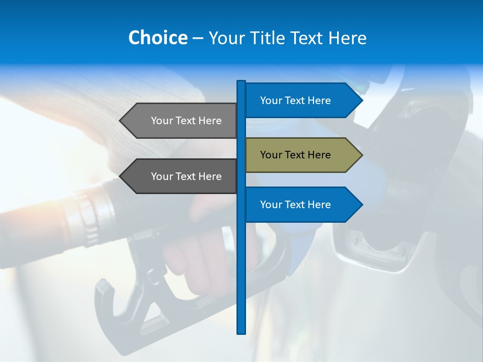 Sun Refuel Grey PowerPoint Template