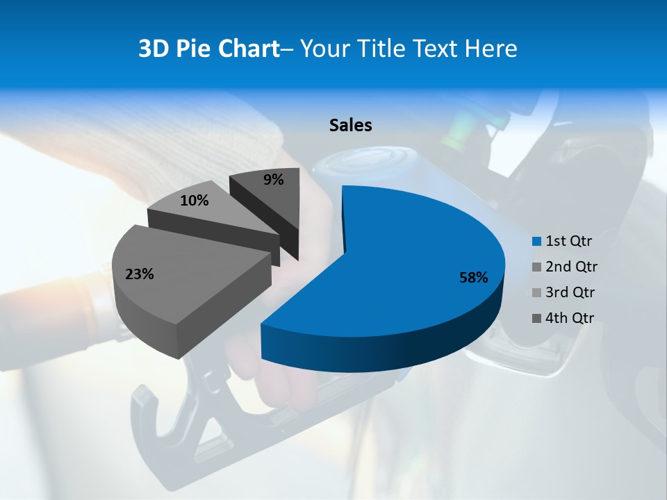 Sun Refuel Grey PowerPoint Template