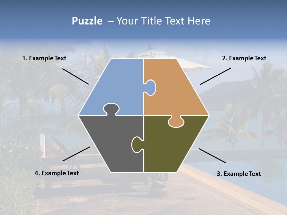 Nobody Sunny Green PowerPoint Template
