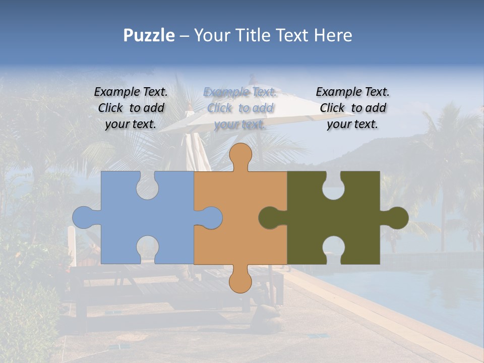 Nobody Sunny Green PowerPoint Template