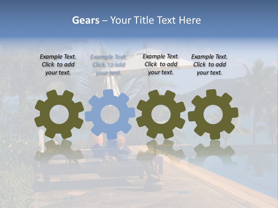 Nobody Sunny Green PowerPoint Template