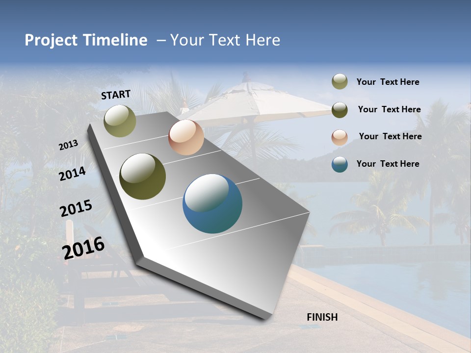 Nobody Sunny Green PowerPoint Template