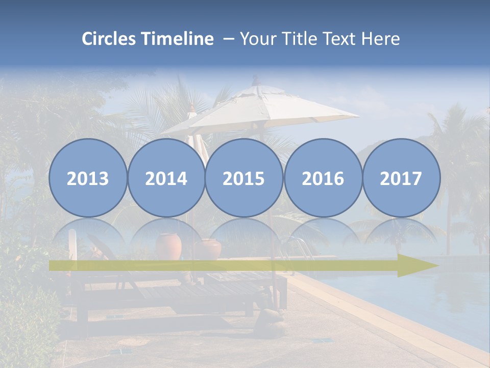 Nobody Sunny Green PowerPoint Template