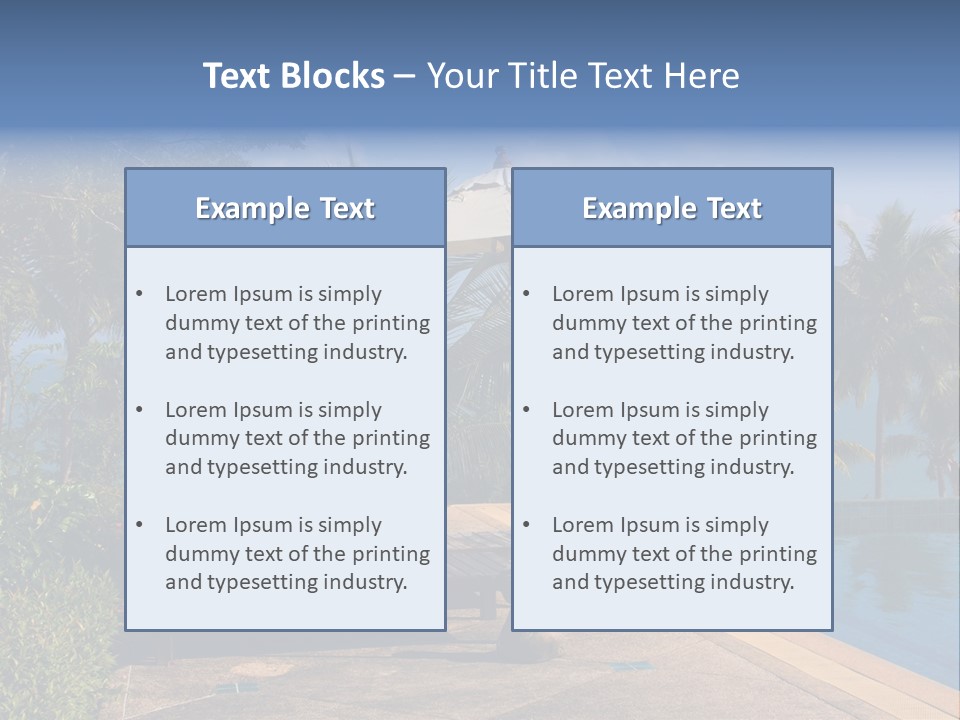 Nobody Sunny Green PowerPoint Template