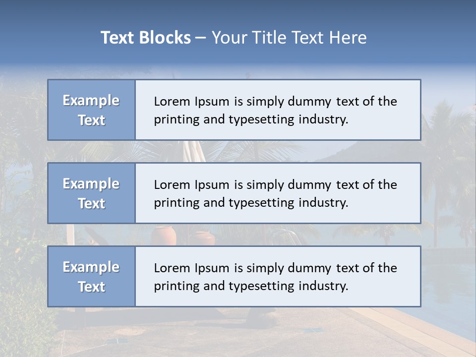 Nobody Sunny Green PowerPoint Template