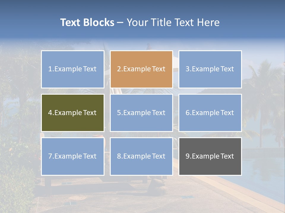 Nobody Sunny Green PowerPoint Template