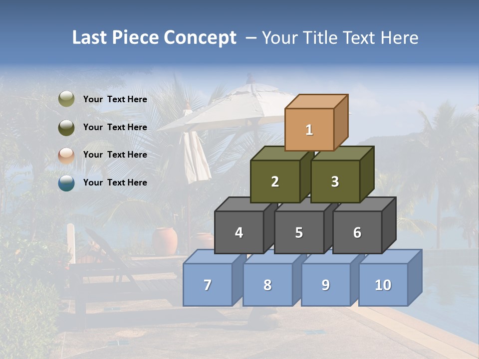 Nobody Sunny Green PowerPoint Template