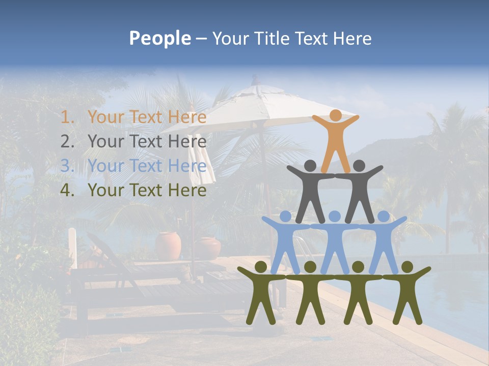 Nobody Sunny Green PowerPoint Template